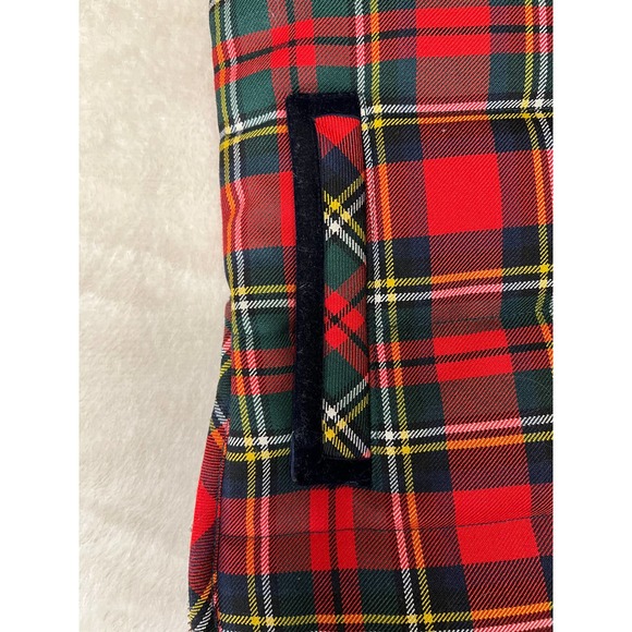 JCREW Mountain Christmas Tartan Puffer Vest Red/Green/Mult Size S - Picture 5 of 9